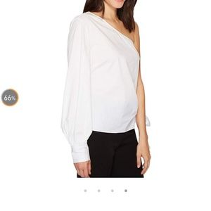 Vince Camuto  one shoulder white top
